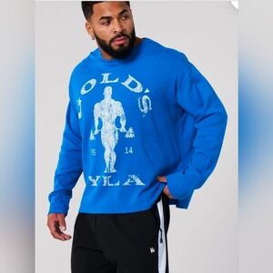 YoungLA Gold's Gym Thermal Longsleeves Sz M NEW